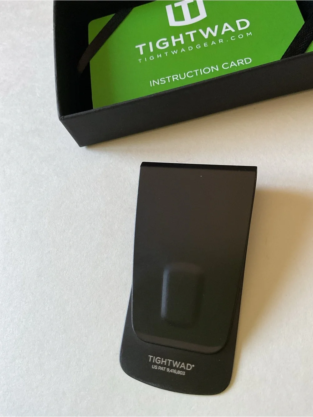 M-CLIP TIGHTWAD MONEY CLIP BLACK MATTE NWT